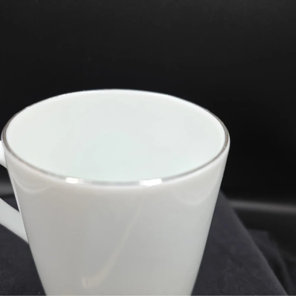 Pottery Barn Donner Reindeer Coffee Mug 12 Oz Cup White Christmas Holiday Japan